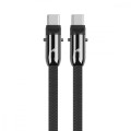 TB Kabel 2w1 USB C smycz 1m czarny