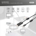 Digitus Kabel USB Type-C/HDMI M/M USB 3.1 Gen.2 SuperSpeed+ 4K/60Hz 18Gbps 5m czarny