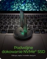 IcyBox Stacja klonująca+dockująca dla 2xNVMe M.2SSD IB-1612MCL-C31