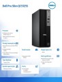 Dell Komputer Dell Pro Slim QCS1255 W11Pro Ryzen 3 8300G/8GB/512GB SSD/Integrated/WLAN + BT/Kb/Mouse/3YPS