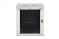 Digitus Szafa sieciowa wisząca Dynamic 19" 12U rack 607x600x600mm, drzwi szyba, szara, niezłożona, 60kg
