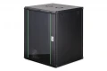Digitus Szafa sieciowa wisząca Dynamic 19" 16U rack 785x600x600mm, drzwi szyba, czarny, niezłożona, 60kg
