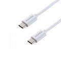 Adata Kabel USB-C do USB-C 2.0/100W 100cm biały
