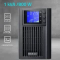 Qoltec Zasilacz awaryjny UPS Pure Sine Wave | 1kVA | 800W | AVR | LCD | Czysty Sinus
