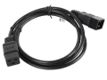 Lanberg Przedłużacz kabla zasilającego IEC 320 C19 - C20 VDE 1.8M VDE    czarny