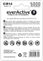 everActive Akumulatorki R14/C NI-MH 5000 mAh 2 szt. ready to use