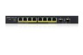 Zyxel Przełącznik GS1900-10HP v2 8port L2 PoE 2xSFP 70W 802.3at