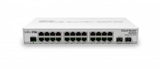 Mikrotik Przełącznik 24xGbE 2xSFP+  CRS326-24G-2S+IN