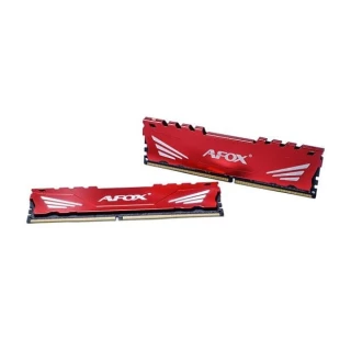 AFOX Pamięć do PC DDR4 32GB (2x16GB) 3200MHz CL16 XMP2 czerwona