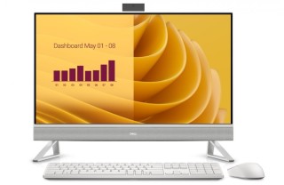 Dell Komputer Dell 27 All-in-One EC27250 Win11Pro CORE 7-150U/16GB/1TB/27.0 FHD Touch/GeForce MX 570A/Cam/WLAN + BT/Backlit Kb/3Y ProSupport