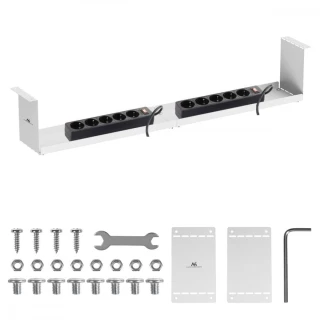 Maclean Kompaktowy organizer na kable MC-107 W