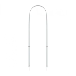 Apple Pasek na ramię - jasnoszary