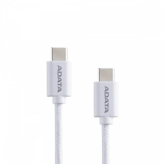 Adata Kabel USB-C do USB-C 2.0/100W 200cm biały