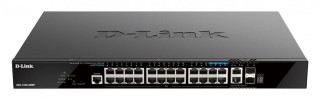 D-Link Switch Smart DGS-1520-28MP 20xGE PoE 2x2.5GE 2x10GE 2xSFP