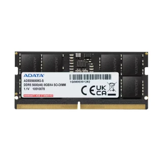 Adata Pamięć do notebooka Premier DDR5 5600 SODIMM 8GB Single Tray