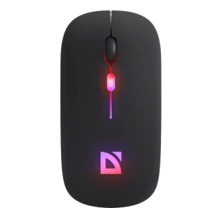 Defender Mysz bezprzewodowa silent click TOUCH MM-997 akumulator 800/1200/1600 DPI czarna