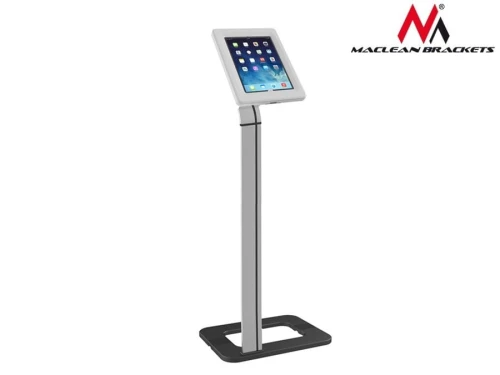 Maclean Stojak, uchwyt reklamowy do tabletu, podłogowy z blokadą MC-645 , 9.7-10.1 cali, uniwersalny