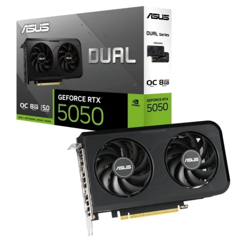 Asus Karta graficzna GeForce RTX 5050 DUAL 8GB OC GDDR6 128BIT 3DP/HDMI