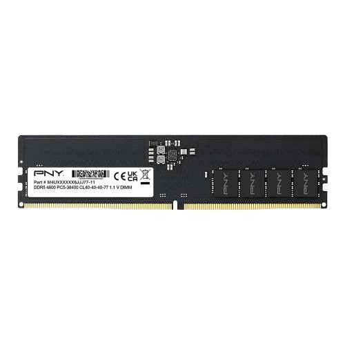 PNY Pamięć 8GB DDR5 4800 DIMM BULK MD8GSD54800-BLK