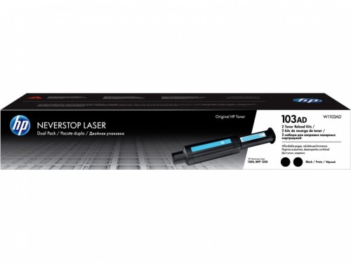 HP Inc. Toner 103AD Neverstop Reload Kit 2-pak W1103AD